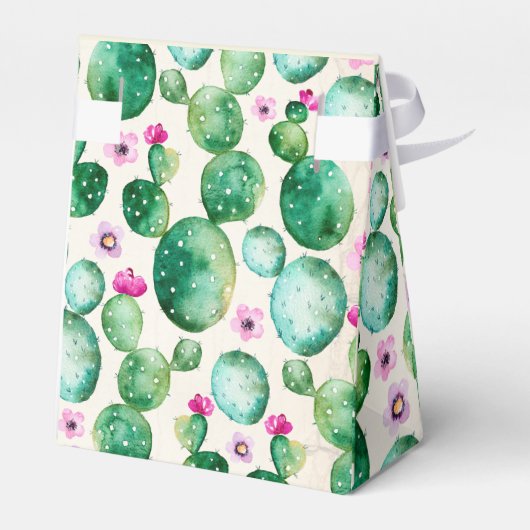 Fiesta Party Favor Box Bedankdoosjes (Achterkant)