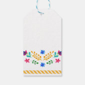 Fiesta Party Hartelijk dank voor het Label voor ca Cadeaulabel (Achterkant)