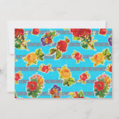 Fiesta Party Invitation - Mexicaanse danser Kaart (Achterkant)