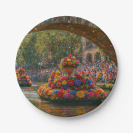 Fiesta Party Plates - San Antonio Celebration  Papieren Bordje