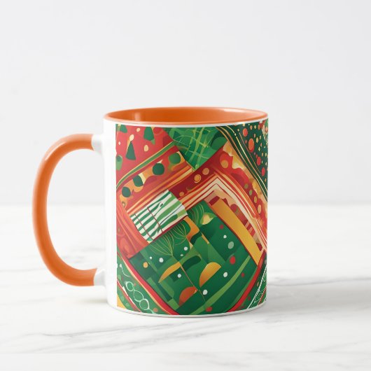 fiesta patchwork koffiemok mok (Links)