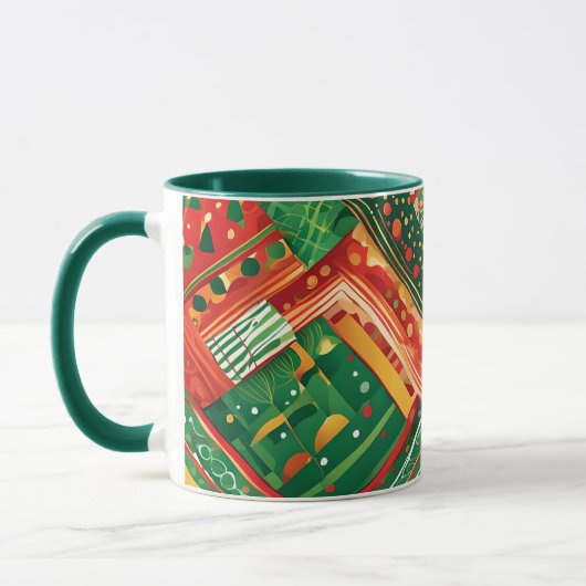 fiesta patchwork koffiemok mok (Links)
