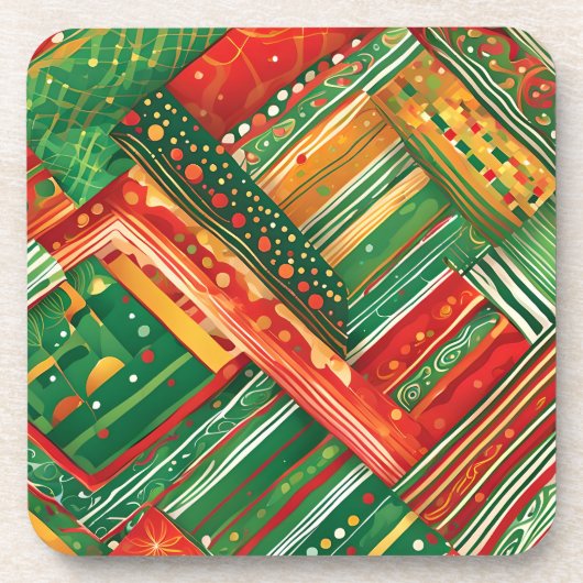 fiesta patchwork onderzetter (Voorkant)