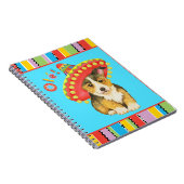 Fiesta Pembroke Welsh Corgi Carnet (Côté Droit)