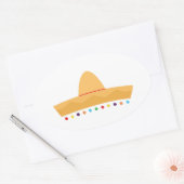 Fiesta-Pet Ovale Sticker (Envelop)