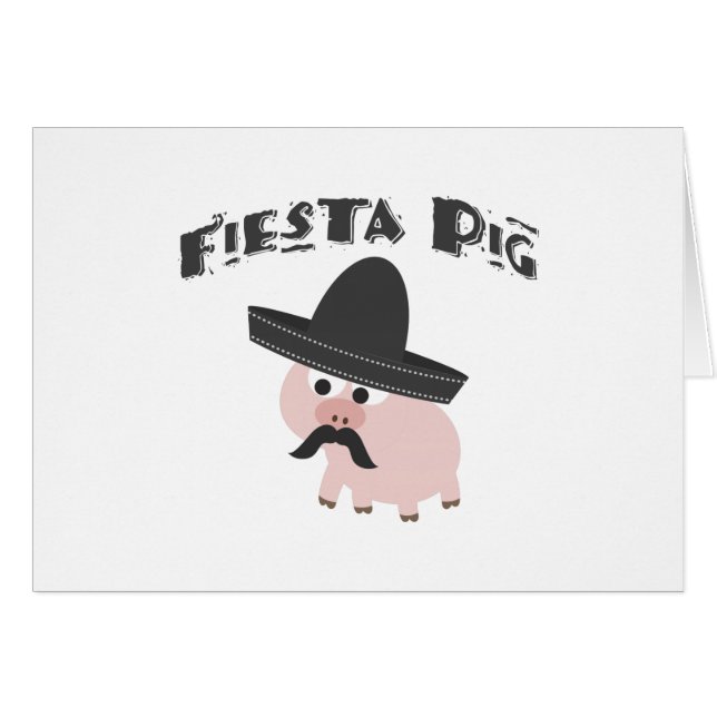 Fiesta Pig (Voorkant Horizontaal)