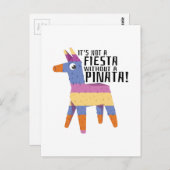 Fiesta Pinata Briefkaart (Voorkant / Achterkant)