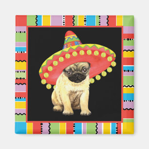 Fiesta Pug Magneet