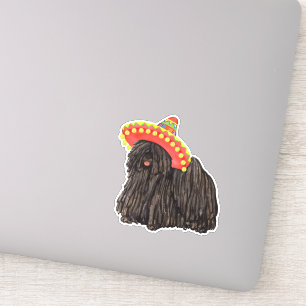 Fiesta Puli Vinyl Sticker