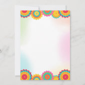 Fiesta Quinceanera Invitation Taco Bout Une Fête (Dos)