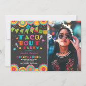 Fiesta Quinceanera Invitation Taco Bout Une Fête (Devant)