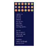 Fiesta-rackkaart Reclamekaart (Achterkant)