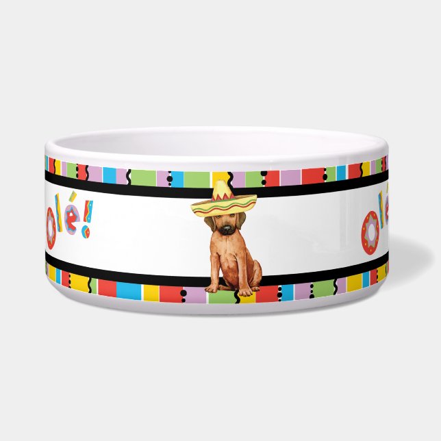 Fiesta Rhodesian Ridgeback Bowl Voerbakje (Links)
