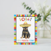 Fiesta Rottweiler Kaart (Staand voorkant)