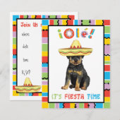 Fiesta Rottweiler Kaart (Voorkant / Achterkant)