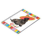 Fiesta Scottish Terrier Notitieboek (Linkerzijde)