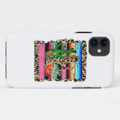 Fiesta Serape Cheetah Cactus Flower Cacti Rabbit Case-Mate iPhone Case (Achterkant (horizontaal))