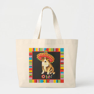 Fiesta Sheltie Grote Tote Bag