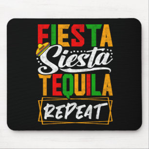 Fiesta Siesta Tequila Herhaal Mexico Mexicaans Cin Muismat