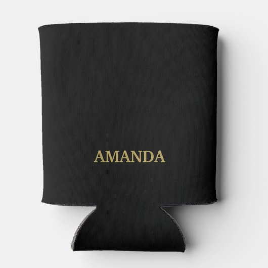 Fiesta Siesta Tequila Repeat Glitter Bachelorette Blikjeskoeler (Achterkant)