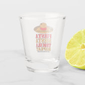 Fiesta Siesta Tequila Repeat Shot Glas (Achterkant)