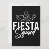 Fiesta Squad Fiesta Bachelorette Party Shirten, 2/ Bedankkaart (Voorkant)