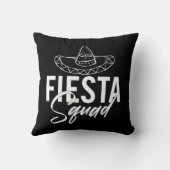 Fiesta Squad Fiesta Verlovingsfeestje T-shirts, 2/ Kussen (Achterkant)