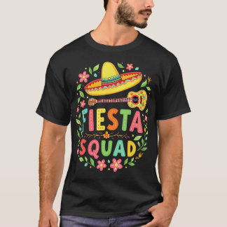 Fiesta Squad Matching Cinco De Mayo Mexicaans T-shirt