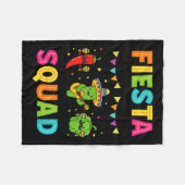 Fiesta squad schattige cactus peper paprika kidsFi Fleece Deken (Voorkant (Horizontaal))