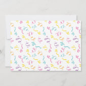 Fiesta Taco Birthday Party Kaart (Achterkant)