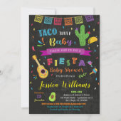 Fiesta Taco Bout a Baby Baby Shower Invitations (Devant)