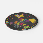 Fiesta Taco Bout a Baby Paper Bord -  (Gekanteld)