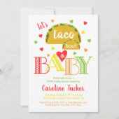 Fiesta Taco Bout a Baby shower Invitation (Devant)