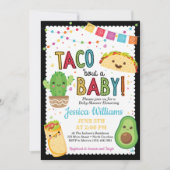 Fiesta Taco Bout A Baby shower Invitation Kaart (Voorkant)