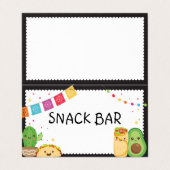 Fiesta Taco Bout'Un Bébé Thème Alimentation Tentes (Outside Unfolded)