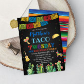 Fiesta Taco Deux Jours 2e anniversaire Invitation 