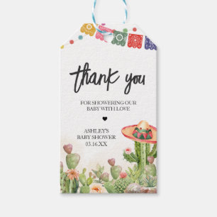 Fiesta Taco 'Over Baby shower Favor Tags Cadeaulabel
