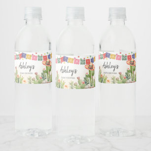 Fiesta Taco 'Over Baby shower Waterfles Etiket
