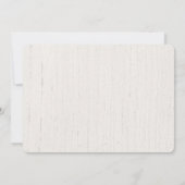 Fiesta taco over een verjaardagsuitnodiging voor m kaart (Achterkant)