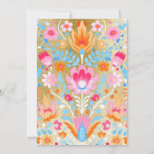 Fiesta Taco Over Liefde Perfect Paar Douche Kaart (Achterkant)