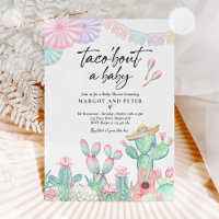 Fiesta Taco'Bout A Baby Cactus Baby shower