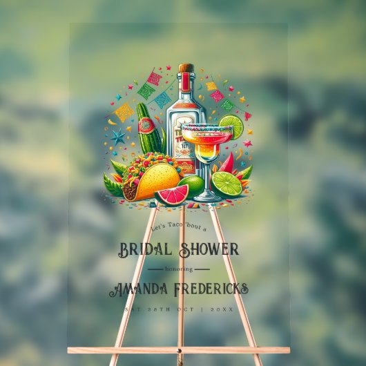 Fiesta Tacos et Fête des mariées Tequila Bienvenue (Neutre)