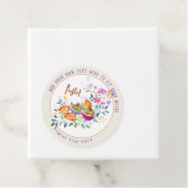 FIESTA Tacos Guacamole Folkart Bloemen Aangepast Bedankjes Labels (In situ)