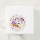 FIESTA Tacos Tequila en Tiara's Bedankjes Labels (In situ)