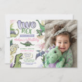 Fiesta temática de Dinosaurio Kaart (Voorkant)