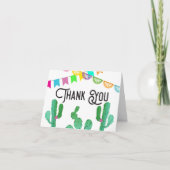 Fiesta-thema Dankkaarten Kaart (Voorkant)