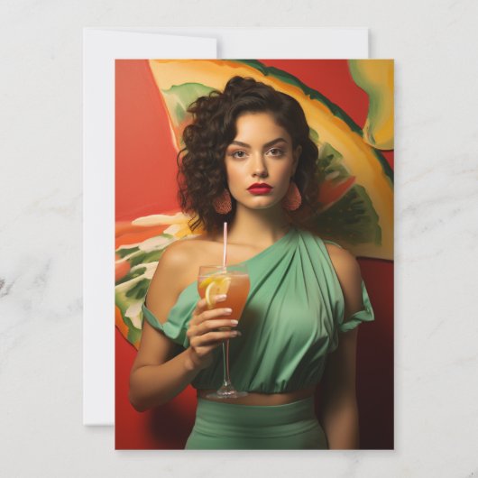 Fiesta Thema Taco ‘Over een toekomstig Afstuderen Aankondiging (Achterkant)