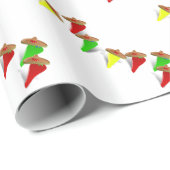 Fiesta tijd! Dansende chili pepers Cadeaupapier (Rol Hoek)