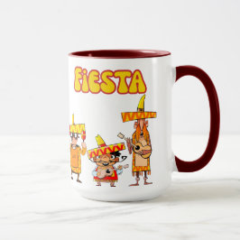 Fiesta Vakantie Feest Trio Mok