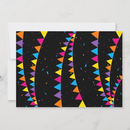 Fiesta Verjaardag Cinco De Mayo Feest Uitnodiging (Achterkant)